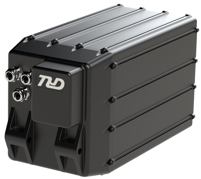 One of T&D's range of electric motorcycle batteries