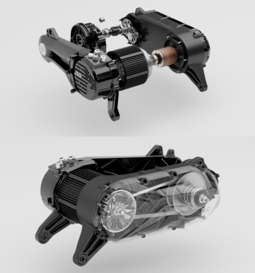 The CVT powertrain