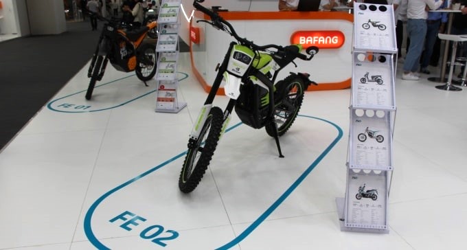 T&D's off-road Storm FE01 and FE02 powertrains on electric motorbikes