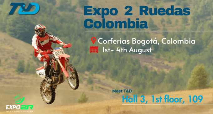 T&D will be attending Expo 2 Ruedas then Festival Moto Brasil this summer